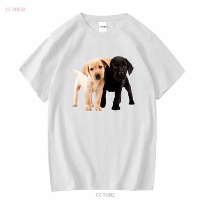 LABRADOR WELPEN T-SHIRT Golden Chocolate Lab Retriever Welpe Hund S bis 3XL Lang- oder Kurzarm Vintage Gewaschen