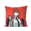 Chainsaw Man Pillow Case For Car Sofa Decorative Home Doublesided Print Plush Square Throw Pillow Cushion Cover