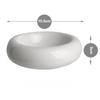 Anti-spill Water Bowls Snack Bowls Ceramic Cat Bowl High Appearance Level Pet Supplies Doughnut Tableware Dudu Cat Food Bowls