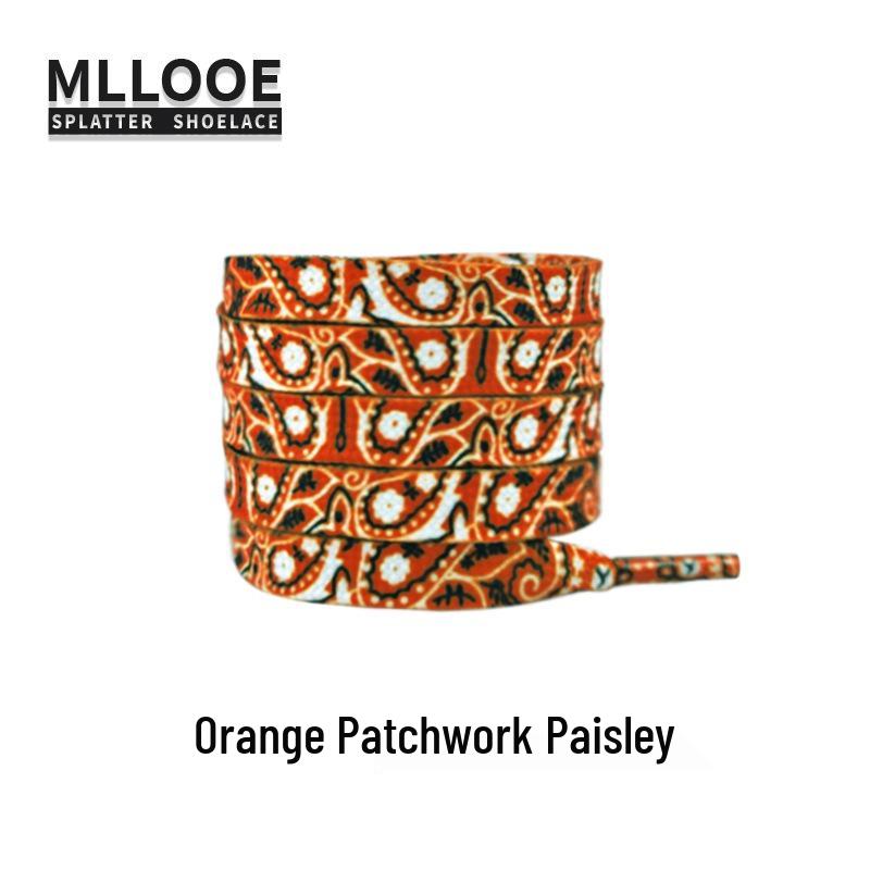 Cashew Flower Shoelaces for Air Force One AF1 & Casual White Sneakers