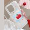 Colorful Polka Dots 17promax Three-dimensional Red Apple 16 Mobile Phone Case Iphone14 Suitable for 13 Lanyard 11 Silicone