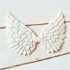 10PCS Glitter Fabric Cute Angel Wings Artificial Leather Appliques DIY Hair Accessories Decor Craft Gift for Anniversary