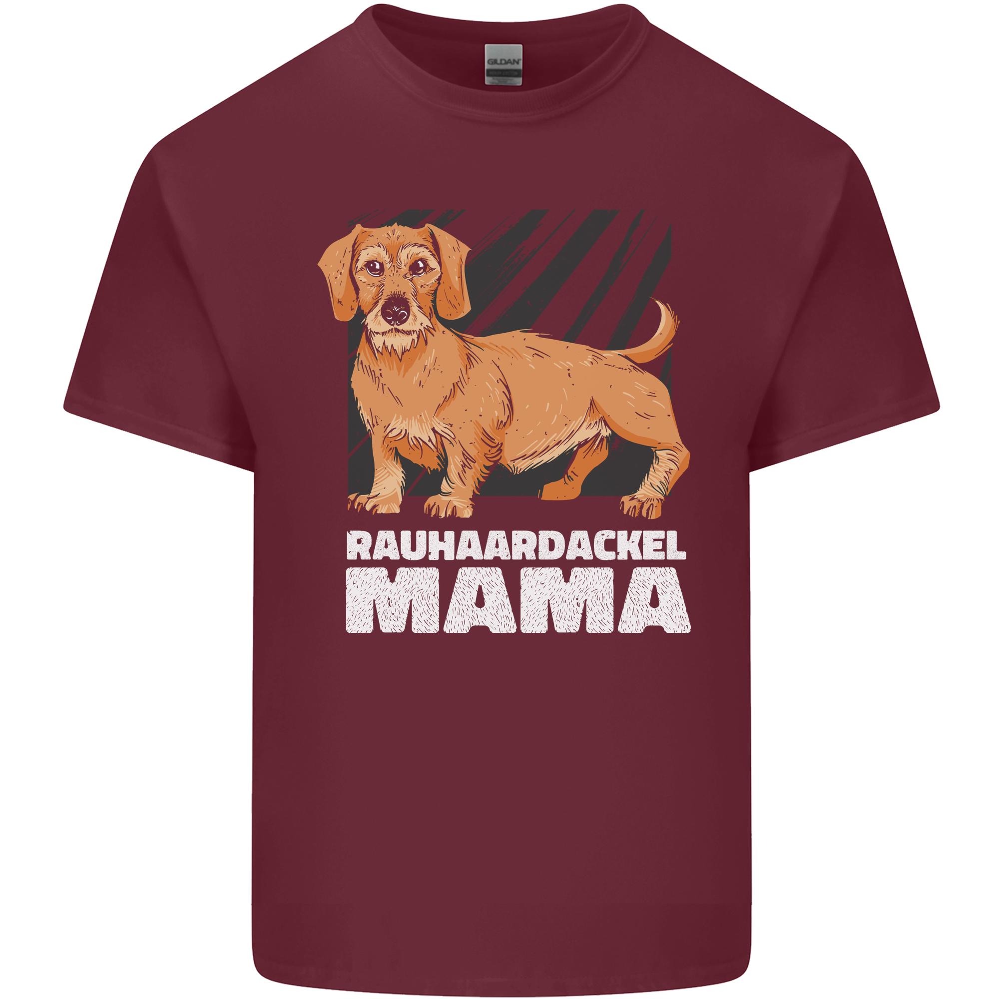 Dogs Rauhaardackel Mama Unisexs Light Cotton TShirt S