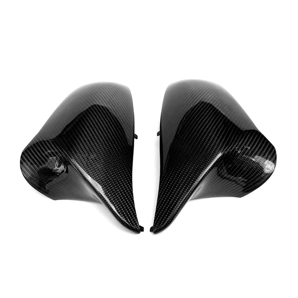 Pair Real Carbon Fiber Car Side Rear Mirror Cover Caps For BMW M3 F80 M4 F82 F83