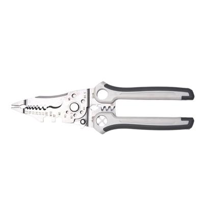 Industrial Wire Stripper Crimper Cutter Tool for Electronics Automotive Repair Carbon Steel Blade Splitting Winding