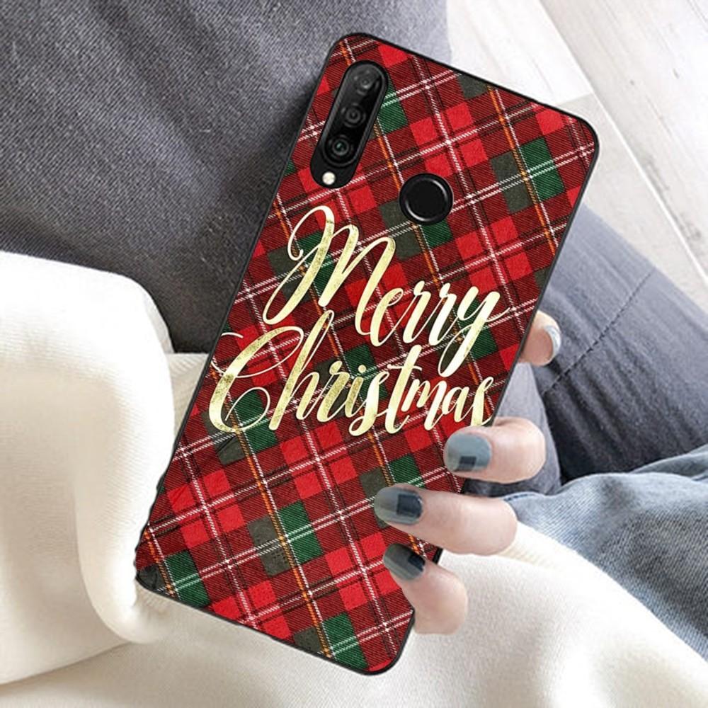 Merry Chrismas Phone Case For Huawei Honor 10 Lite 9 20 7A Pro 9X Pro 30 Pro 50 Pro 60 Pro 70 Pro Plus