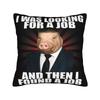 John Pork Traditional Polish Krakow Square Pillow Covers Room Funny Meme Cushion Case Cool Decor Throw Pillow Case 40*40