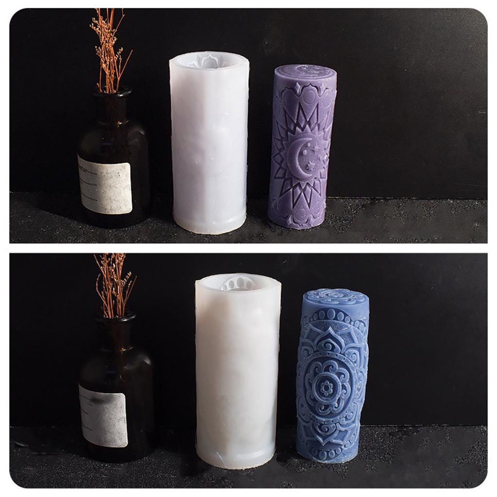 3D Silicone Handicrafts Moulds for Room Decors Candle Making Silicone Mould Baking Hand Castings Molds Candle Moulds