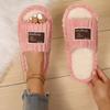 Pantofole Slip-On Gatto Cartone Animato Carine con Cappello da Babbo Natale e Design a Righe - Suola in EVA Antiscivolo, Scarpe da Casa da Interno in Tessuto Morbido per Uomo e Donna,