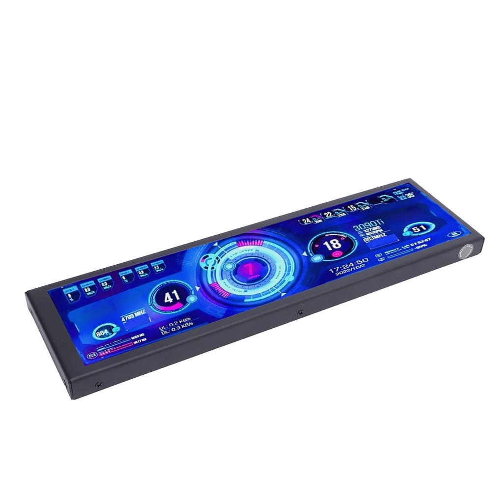 Schermo Secondario per Case PC da 8,8 Pollici Orizzontale Verticale Commutabile Portatile 480x1920 IPS PC CPU GPU