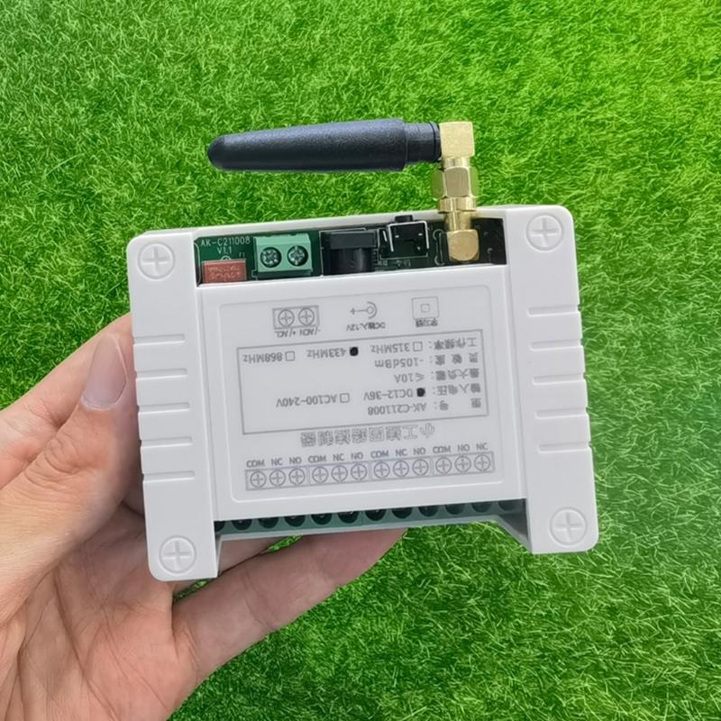 315Mhz 433Mhz DC 85V-260V Four Channel Relay Module Receiver Wireless Remote Control Switch for DC Motor DIY