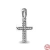 New Cross Charms The Virgin Mary Angel Pendant Beads Necklace Fit Original Copper Bracelets Fine Jewelry Diy Gift