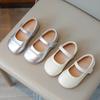 Chaussures Plates pour Filles Simples Semelle Souple pour Enfants Chaussures de Princesse Couleur Unie 2024 Nouvelles Chaussures de Danse pour Filles pour Fête Mariage