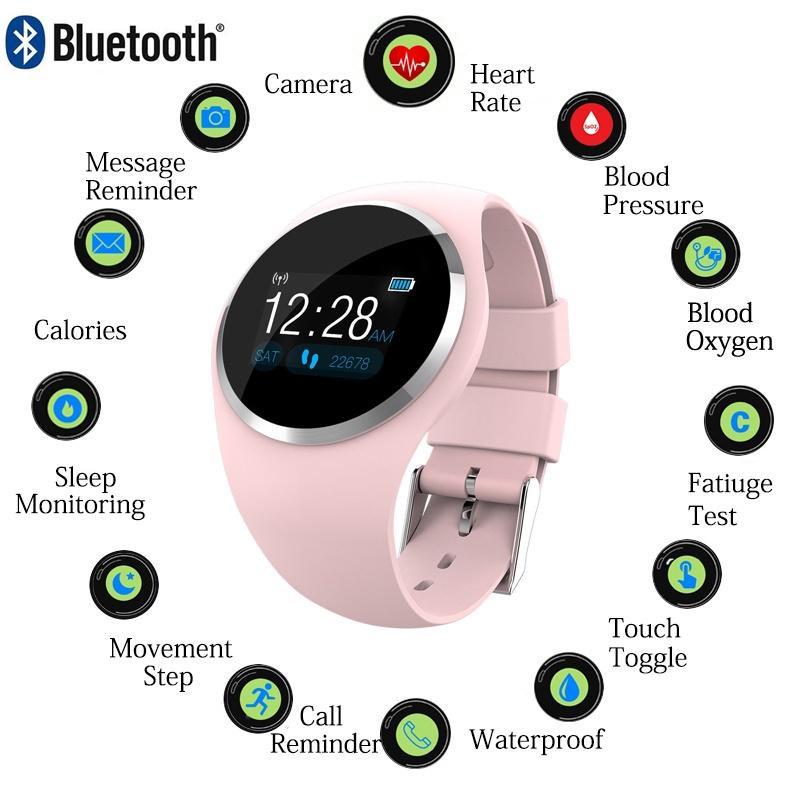 Buy Bluetooth Smart Watch Pedometer Fitness Tracker Wristwatch for