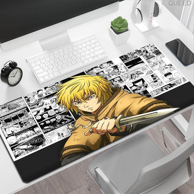 Großes Mauspadd Vinland Saga Mauspadd Gaming Groß Xxl Gamer Tastatur Mausmatte Schreibtischschutz Zubehör Computer PC Schreibtische Unterlagen