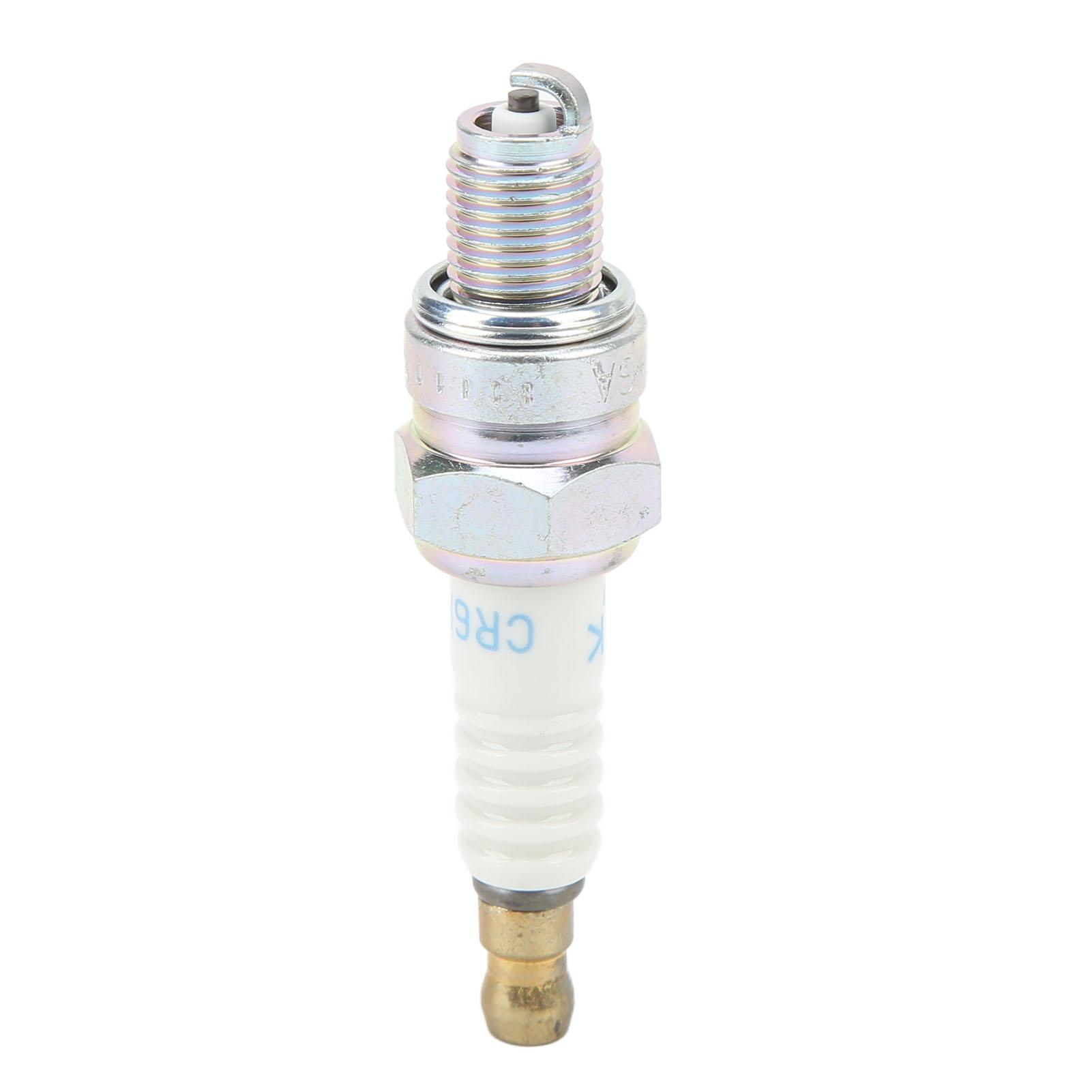 Outboard Engine Spark Plug Aluminium Alloy High Melting Point Boat Spark Plug for Stroke 2.5 to 4HP