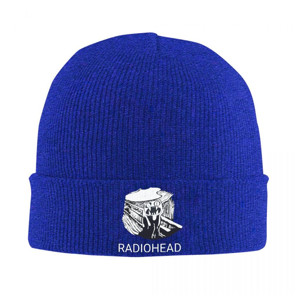New Radiohead Vintage Hip Hop Knitted Hat Beanie Winter Hat Warm Fashion Caps Unisex Women