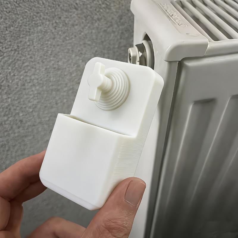 Radiátor légtelenítő kulcs vízfelfogó dobozzal, kiömlésmentes szerszám fűtési rendszer karbantartásához A2