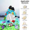 1pc Blanket Inanimate Insanity Print Design, Lightweight Blanket for Sofa, Bed- Soft &Warm, Gift for All Seasons like Christmas, Halloween