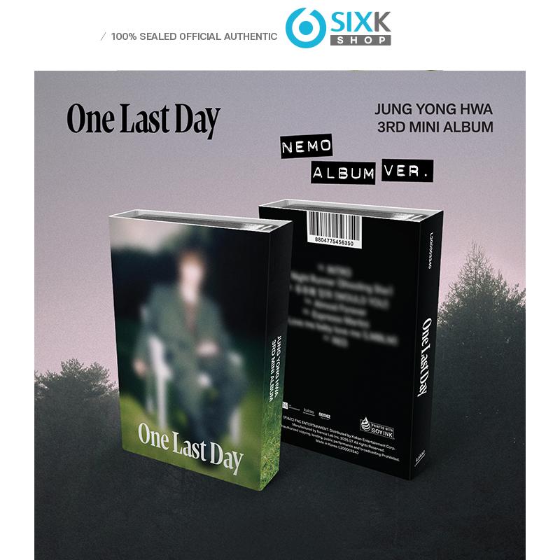 [Pre-order] JUNG YONGHWA - MINI ALBUM 3RD [ONE LAST DAY] NEMO ALBUM (+Online Benefit)