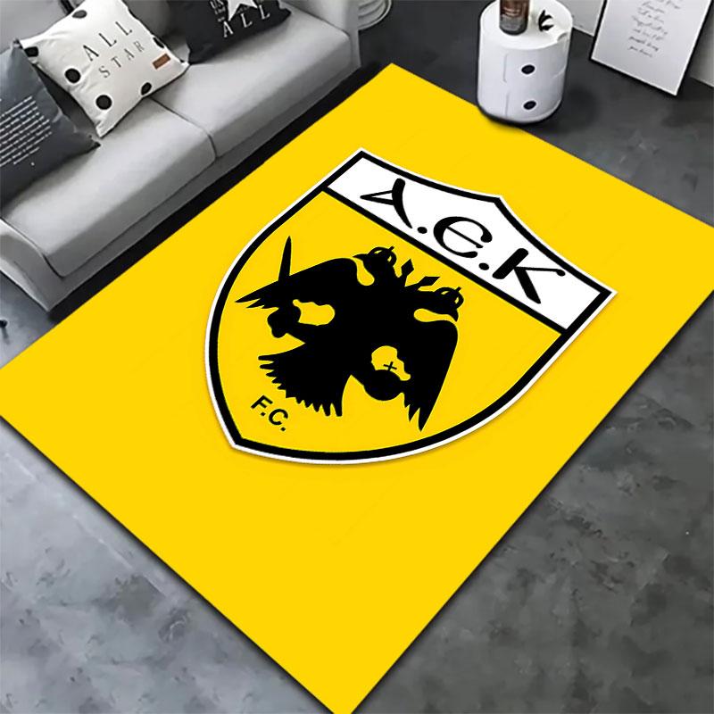 AEK Athens F.C Carpet Rug for Living Room Bedroom Home Sofa Decoration,Kids Play Non-slip Floor Mat