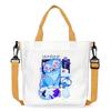 Anime Cartoon Print Office Worker Commuter Portable Messenger Bag Student Large Capacity Casual Handbag