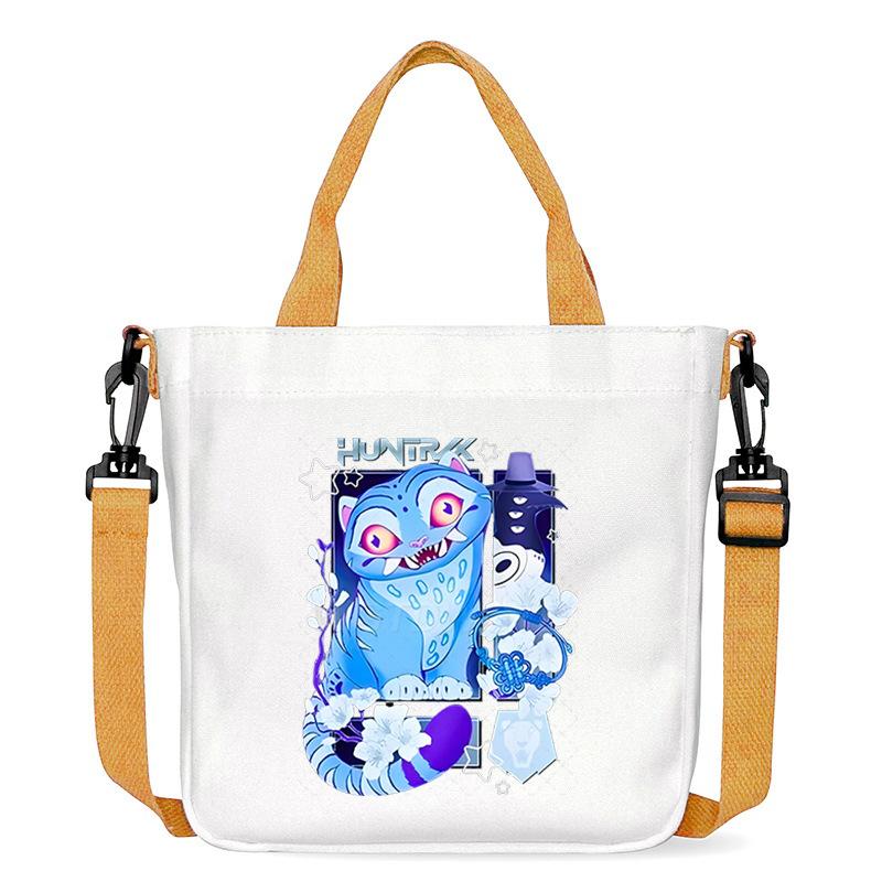 Anime Cartoon Print Office Worker Commuter Portable Messenger Bag Student Large Capacity Casual Handbag