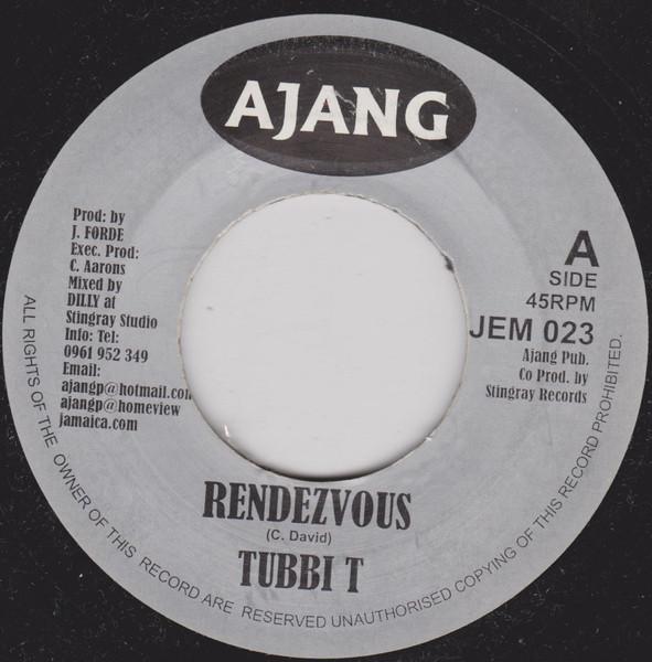 

7inch Record TUBBY T Rendezvous JEM023 Ajang Jamaica Reggae Ska Dub Used