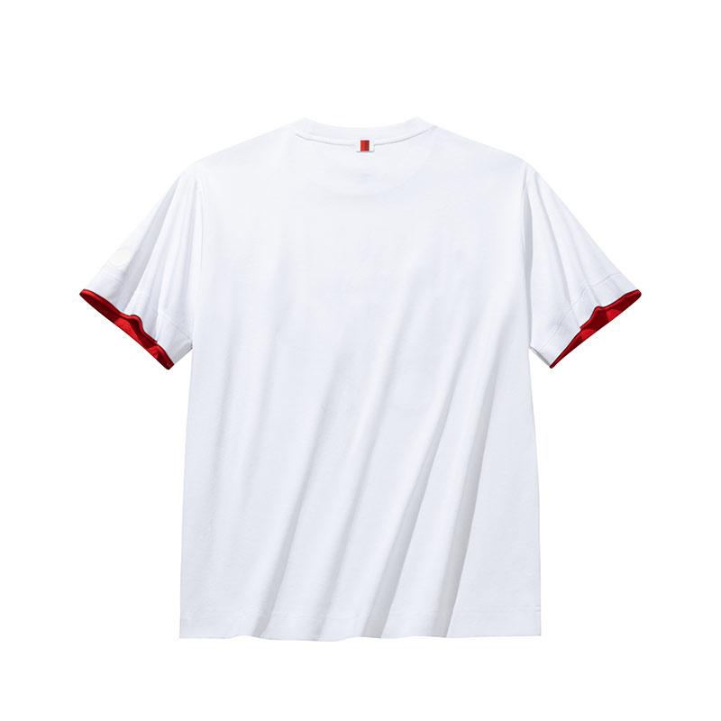 Anta Ling Long T-Shirt Unisex Tops Snow-White 172438156R-3