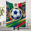 Mexican fans Blanket Soft Warm Furry Throw Super Kids Toys Bed Sofa Car Cradle