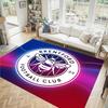 Brentford Football Design Crystal Velvet Carpet Cozy Non?Slip Printed Rug For Bedroom Living Room Entrance