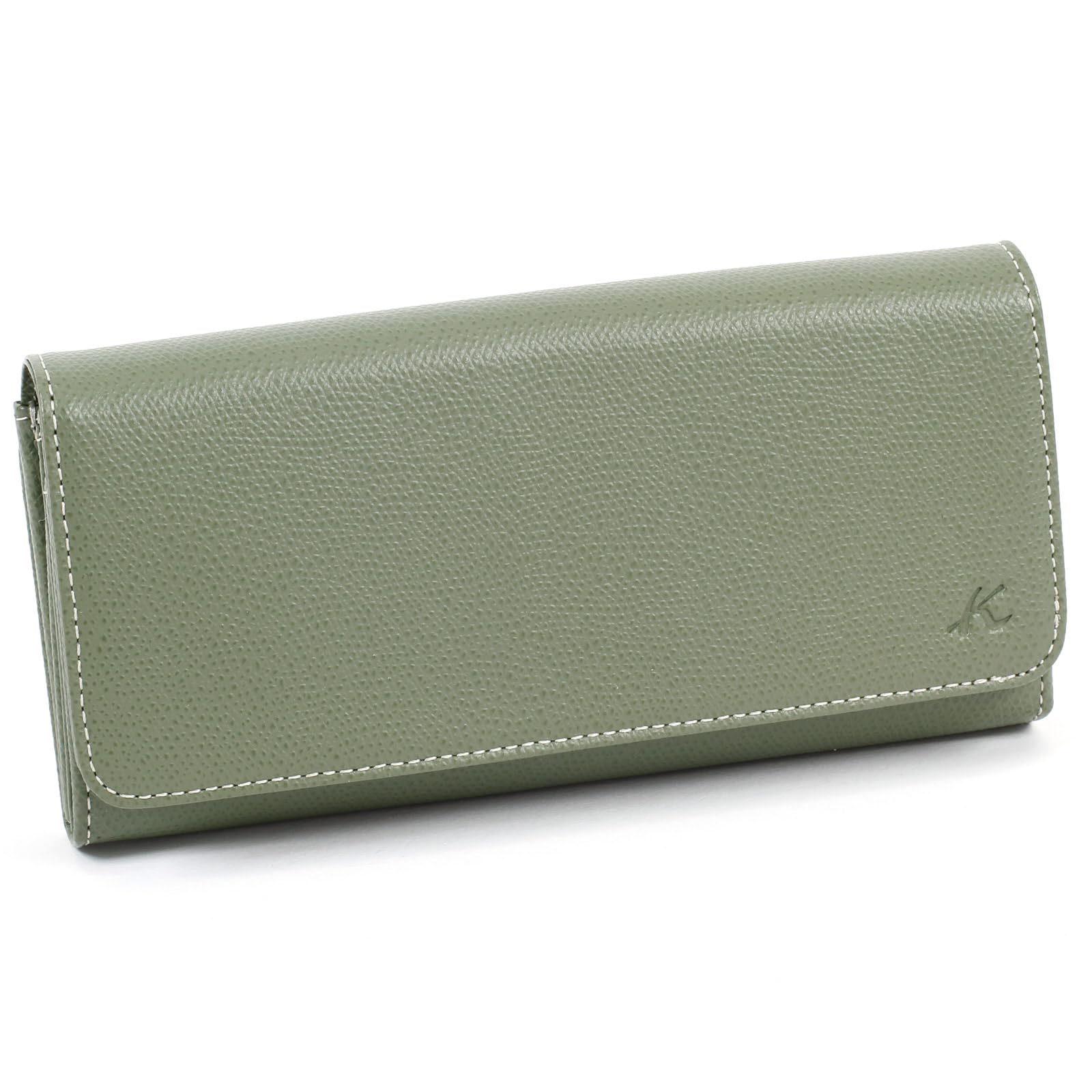 

Длинный кошелек Тиснение, делающее царапины менее заметными PH0450 Стежок 33915 [Kitamura] Хаки/Слоновая кость [Зеленый]