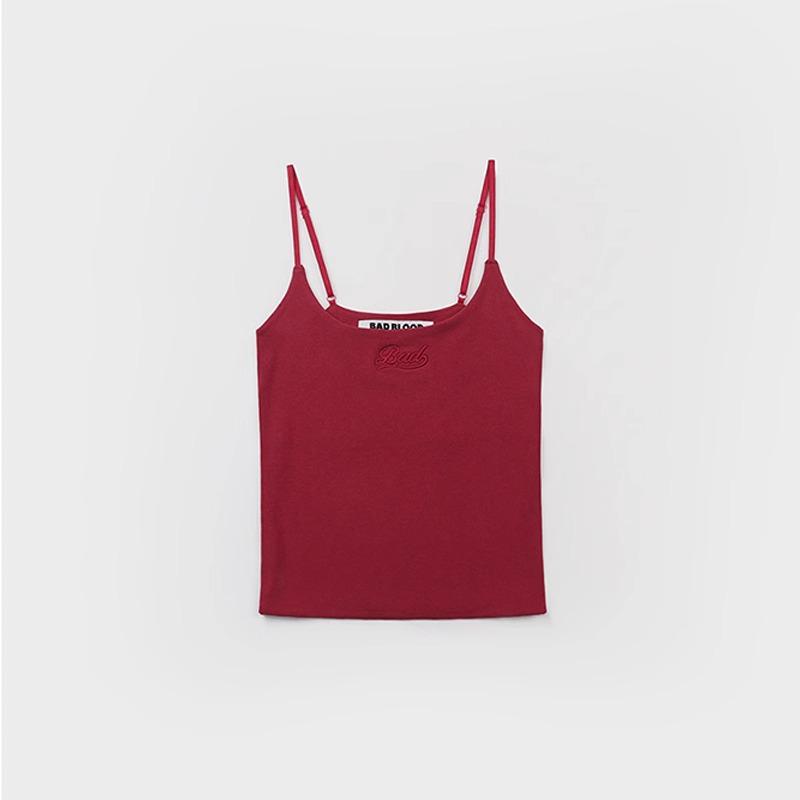 Korean BadBlood BCAC Series Spicy American Girl Slim-Fit Tank Top Camisole Small