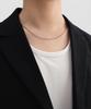 Bassclef Thin Twisted Nec Chain Surgical Necklace