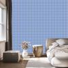 Geometric Blue and Azure Diamonds Wallpaper for Living Room and Bedroom 50x1000