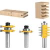 Grooving Milling Tool 1 4 Shank Alloy 3x High Abrasion Resistance Professional Cutter Tools