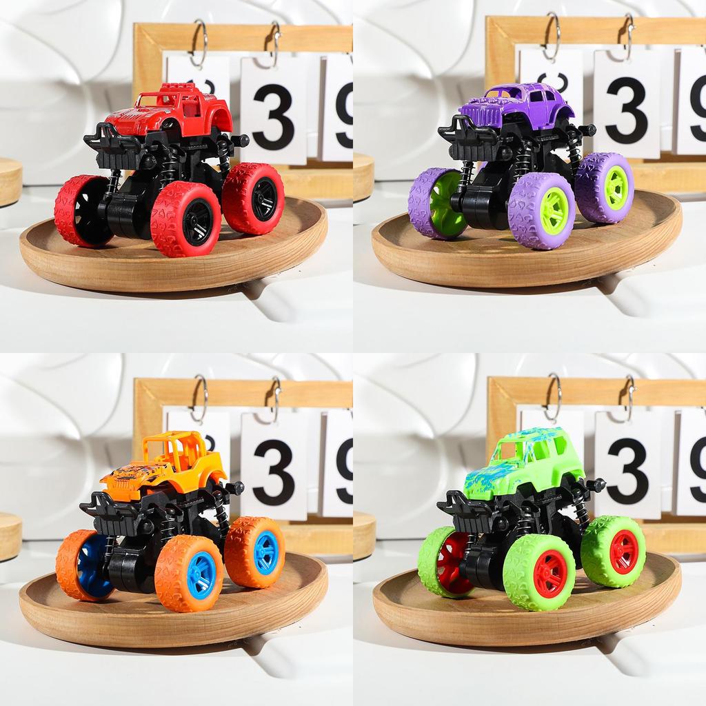 Off Road Inertia Car Toy For Kids Durable Plastic Offroad Vehicle Playset