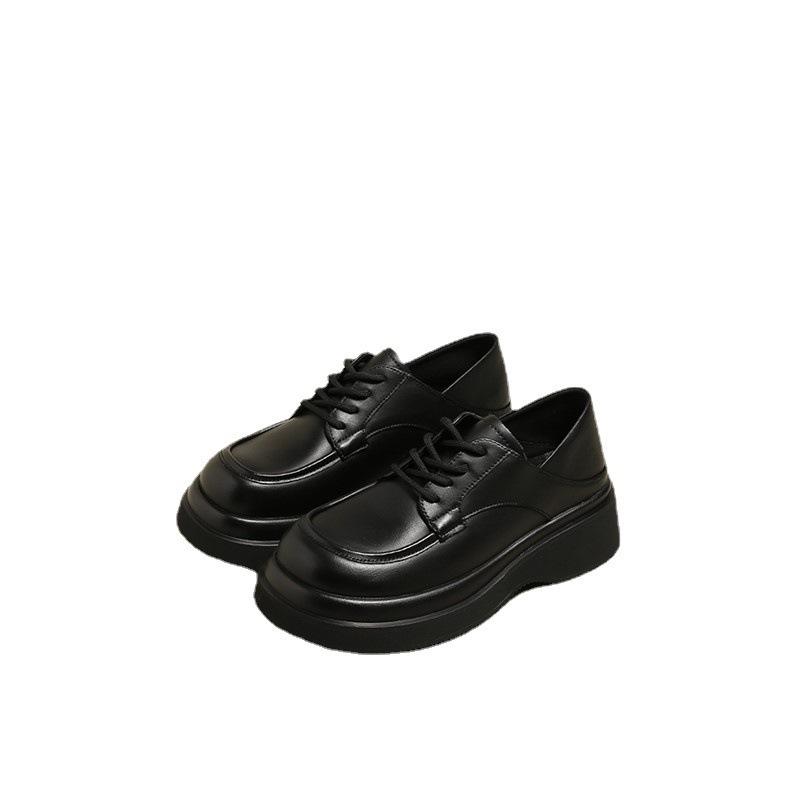 Mary Jane Women's Shoes Spring Hundred Ride Thick Bottom British Style Shoes Niche Le Fu Single Shoes