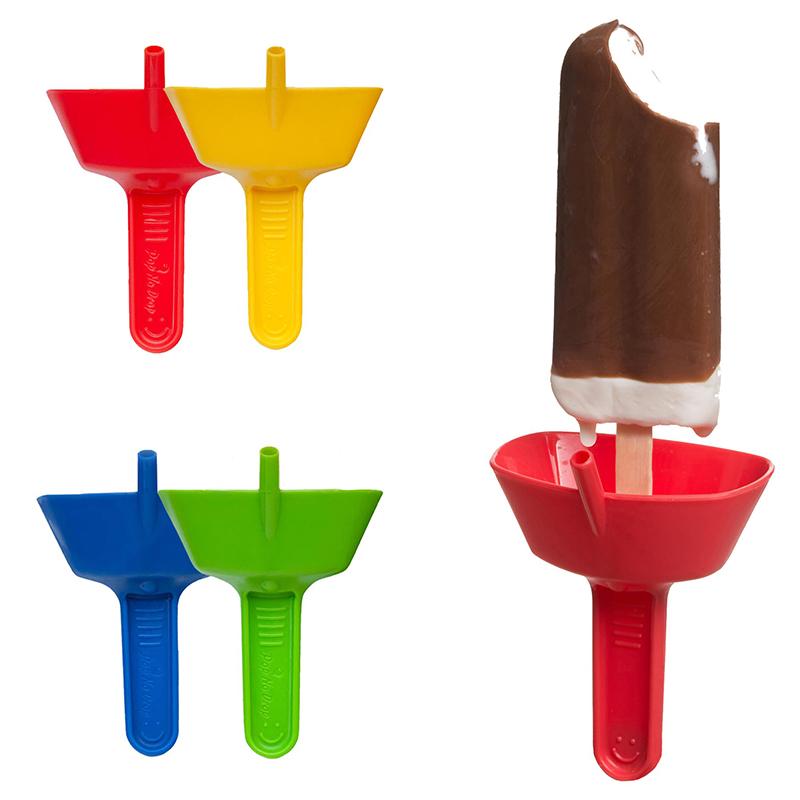 Drip-Proof Popsicle Rack Drip Free Ice Holder No Mess Free Frozen Treat Rack Popsicle Holder With Straw For Kid Ice Cream Summer