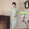 Autumn Improved Cheongsam 1011 Chinese New Retro Temperament Young Girl National Style Dress Can Be Worn Every Day