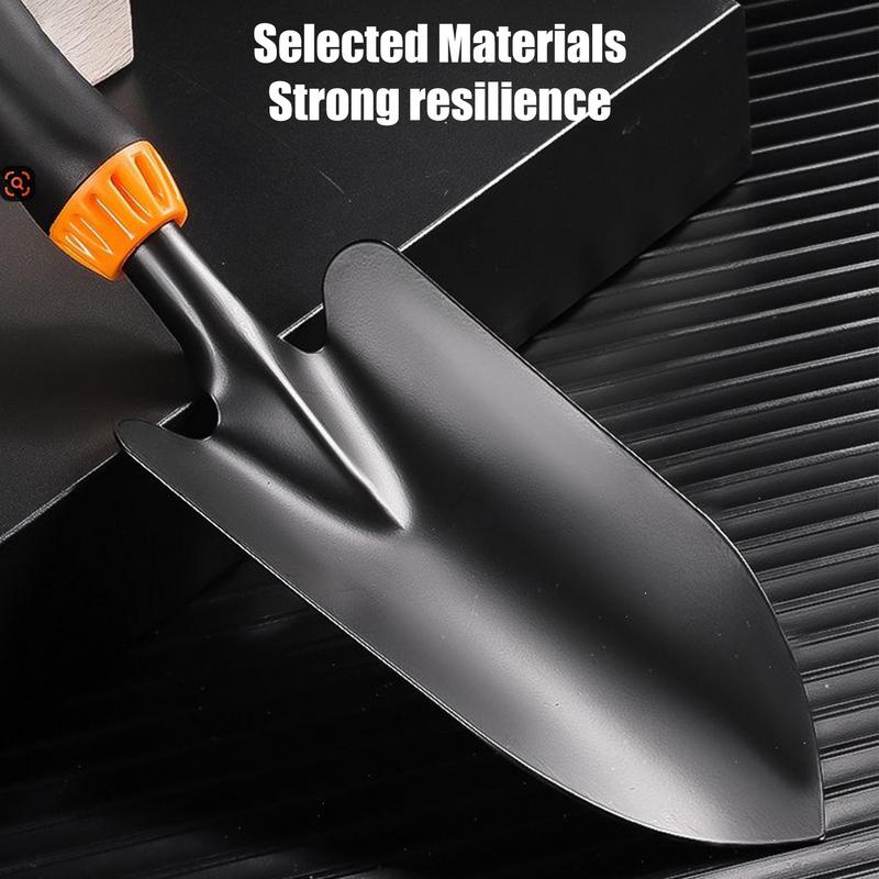 5pcs Garden Hand Tool Set Wide Shovel Hand Cultivator Rake, Double-Side Tiller Plant Tools For Digging Transplanting Weeding