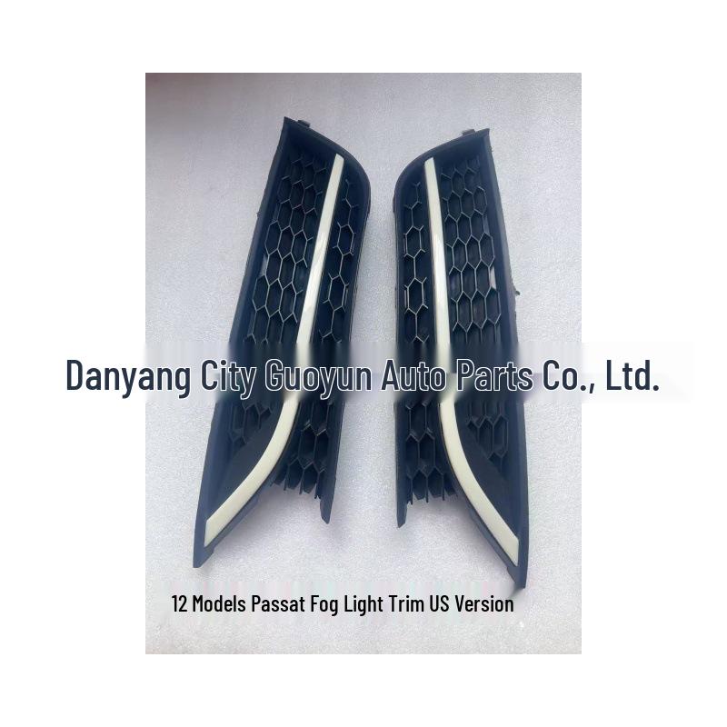 Fog Light Set for 12-15 US Passat Models - Assembly with Small Square Frame