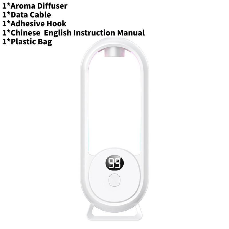 Rechargeable Floral Fragrance Essential Oil Diffuser Automatic Bedroom Spray