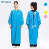 Large Size TPU Apron Wear-Resistant Oil Resistant Apron Long Sleeve Apron  Industrial Use