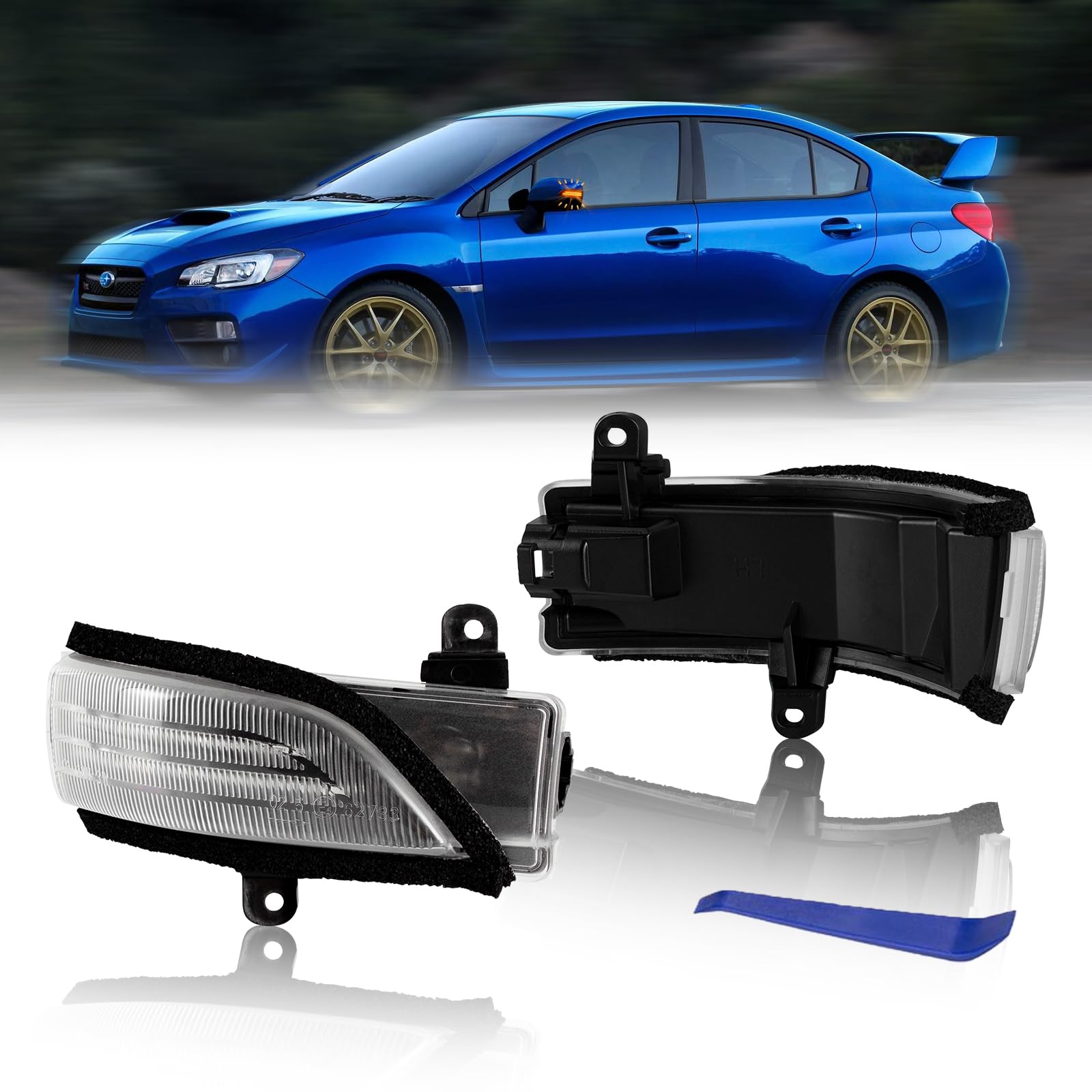 

Gempro WRX S4 VAG WRX STI VAB Revogue Door Mirror Turn Signal Revogue VM4 Subaru WRX S4/STI