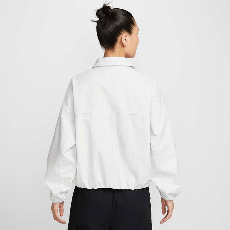 Nike Women's Oversized Woven Jacket Sail HV1969-121
