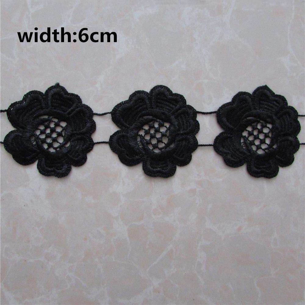 Diy Small Flower Lace Barcode Accessories Hollow Lace Clothes Decoration Fabric Water-Soluble Fringe Embroidery Accessories