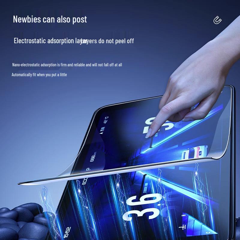 Compatible with 25 Volkswagen Tayron L models, Navigation Tempered Film for Central Control Display Screen Protection