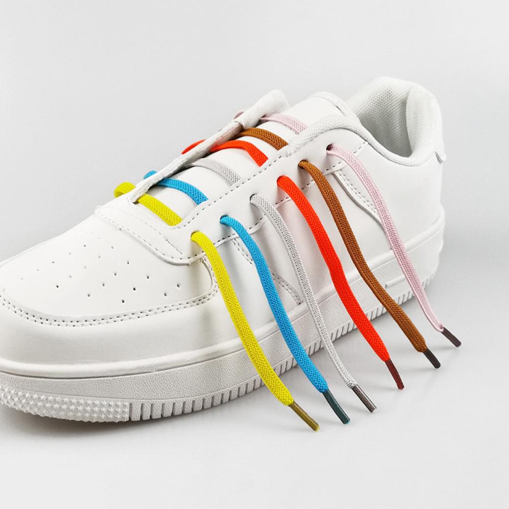 New for Kids Adult Fast Lacing No Tie Shoelaces Sneakers Shoelace Elastic Lock Quick Lazy Laces
