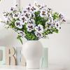 10Pcs Artificial Plant Silk Pansy Outdoor Garden Yard Wedding Bridal Bouquet Home Room Vase Decora Festival Wreath Diy Gift Prop